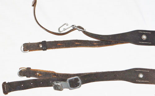 REPRODUCTION German WW II Combat "Y" Straps with "D" Rings