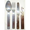 German WW II Combination Eating Cutlery Set