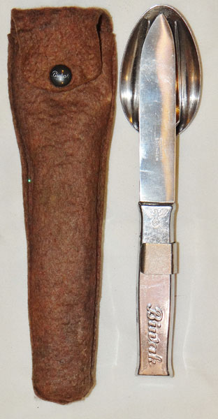 Private Purchase WW II Combination Eating Cutlery Set