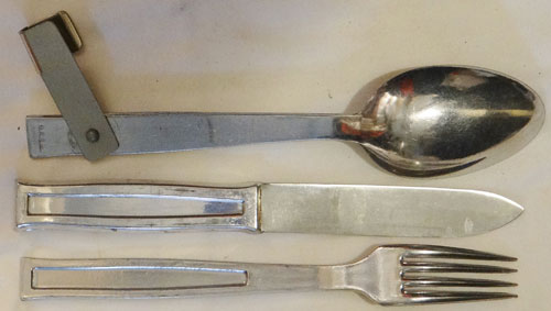 Private Purchase WW II Combination Eating Cutlery Set