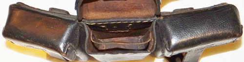 German WW II Leather 98K Ammunition Pouches