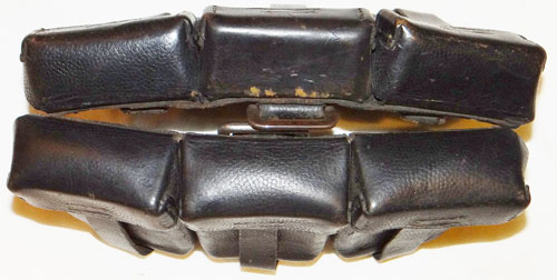 German WW II Leather 98K Ammunition Pouches