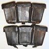 German WW II Leather 98K Ammunition Pouches