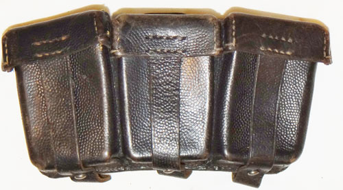 German WW II Leather 98K Ammunition Pouch