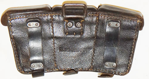 German WW II Leather 98K Ammunition Pouch