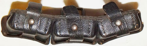 German WW II Leather 98K Ammunition Pouch