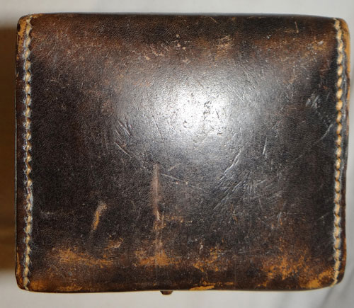 German WW II Leather Case for "Aiming Circle 31"