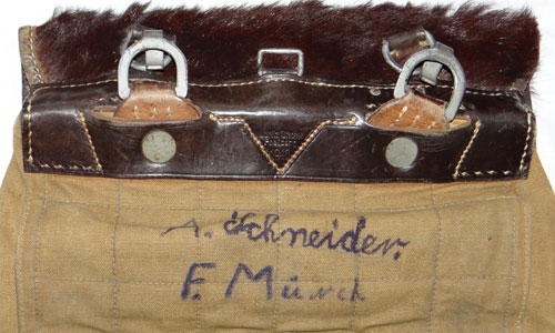 German M39 Fur Covered Pack