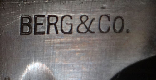 98K Bayonet by "BERG & CO." Mismatched with Leather Frog