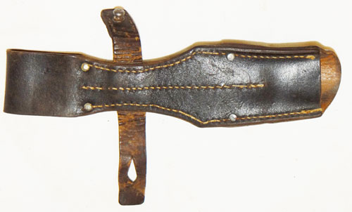 WW II German 98K Leather Bayonet Frog