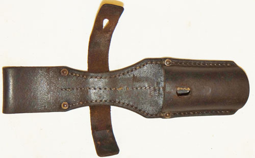 WW II German 98K Leather Bayonet Frog