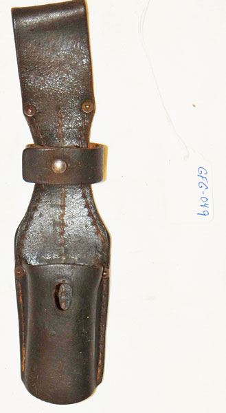 WW II German 98K Leather Bayonet Frog