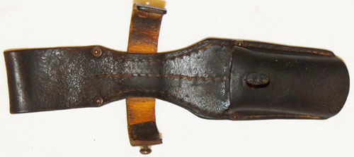 WW II German 98K Leather Bayonet Frog