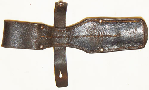 WW II German 98K Leather Bayonet Frog