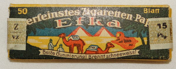 German WW II Pack of Cigarette Paper German WW II Pack of Cigarette Paper