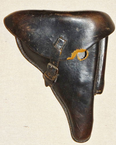 WW II German Luger Holster with Clip & Take Down Tool