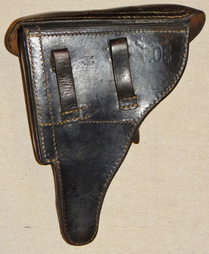 WW II German Luger Holster with Clip & Take Down Tool