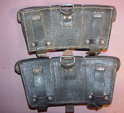 German WW II Rifle Ammunition Pouches