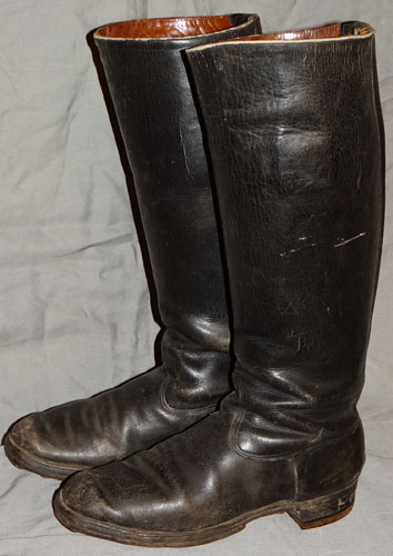 German WW II Officers / NCO Boots with "Hobnails"