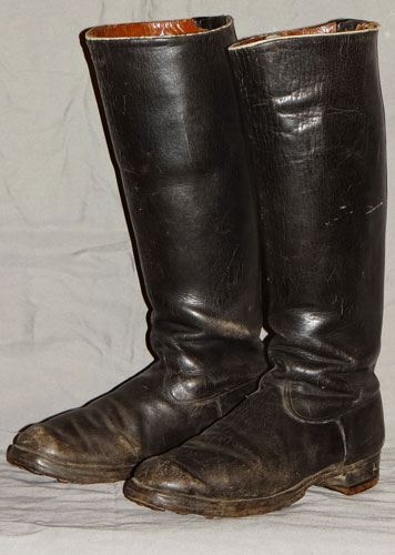 German WW II Officers / NCO Boots with "Hobnails"