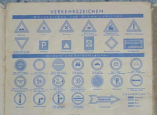 German Road Map
