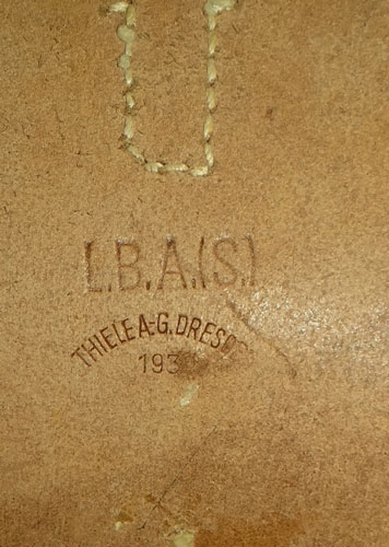 Luftwaffe Marked M35 Map Case