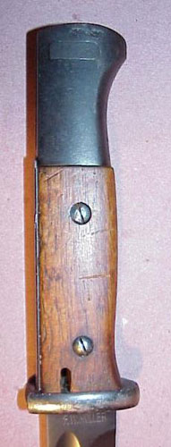 German WW II Model 98 Bayonet with Frog