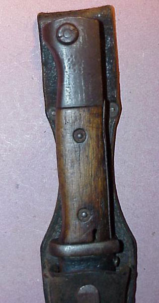 German WW II Model 98 Bayonet with Frog