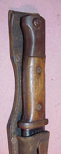 German WW II Model 98 Bayonet with Frog