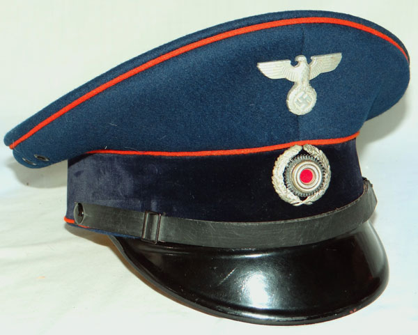 German Reichspost Officials Visor Hat German Reichspost Officials Visor Hat