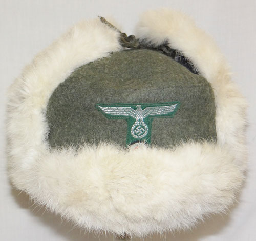German Customs Officials Winter Fur Field Hat