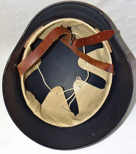 M1935 Luftschutz Beaded Helmet worn By The "SHD & LSW" Personnel