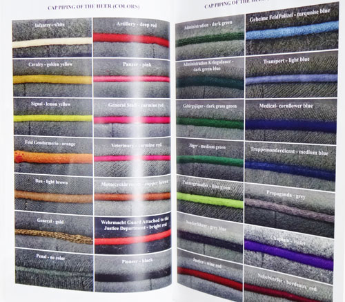 Book "HEER & SS VISOR CAPS & Uniforms"
