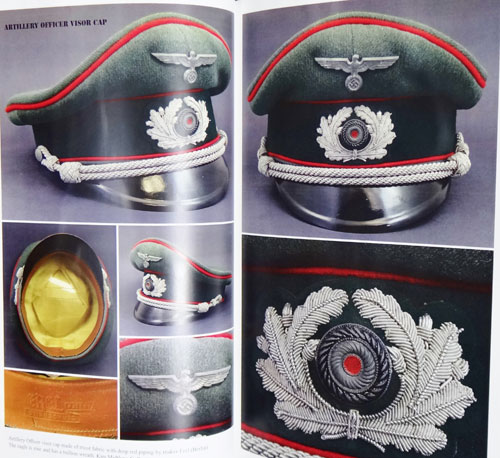 Book "HEER & SS VISOR CAPS & Uniforms"