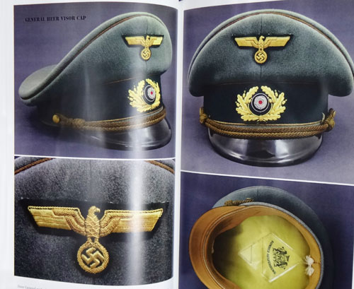 Book "HEER & SS VISOR CAPS & Uniforms"