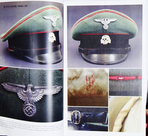 Book "HEER & SS VISOR CAPS & Uniforms"