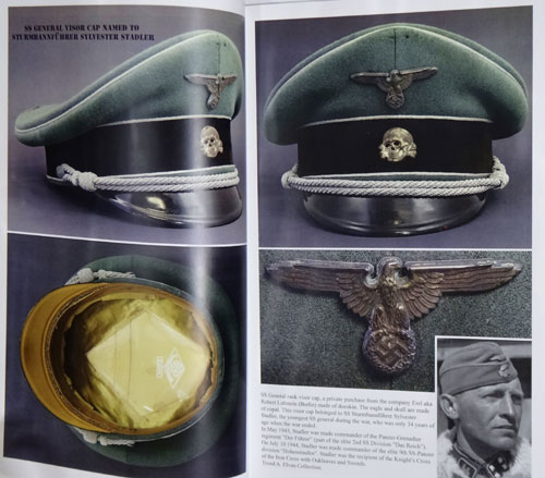 Book "HEER & SS VISOR CAPS & Uniforms"