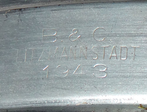 1943 Dated M31 German Helmet Liner Band