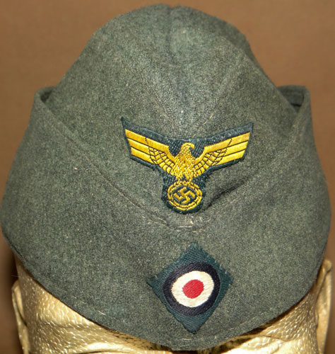 Kriegsmarine Coastal Artillery NCO/EM Overseas Field Cap