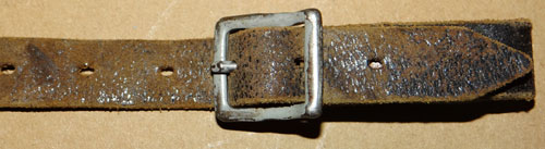 WW II German Leather Chinstrap for Helmet