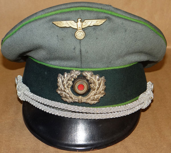 Army Schutzen & Pz. Grenadiers Officers Visor Hat