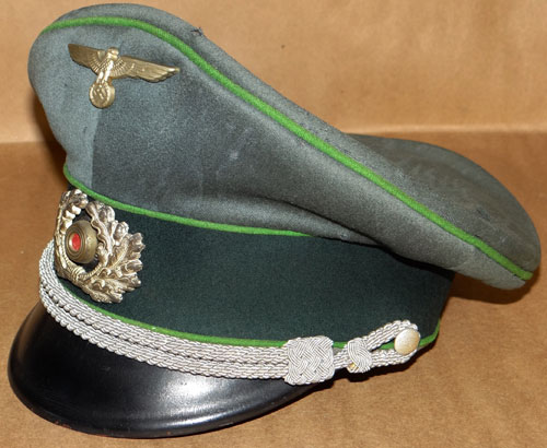 Army Schutzen & Pz. Grenadiers Officers Visor Hat