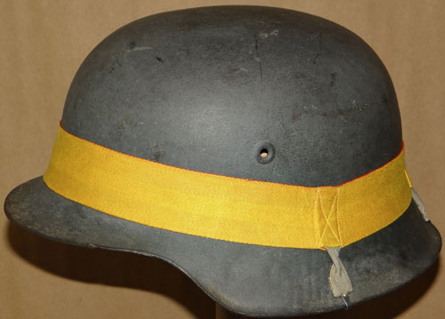 German WW II Helmet Maneuver Band