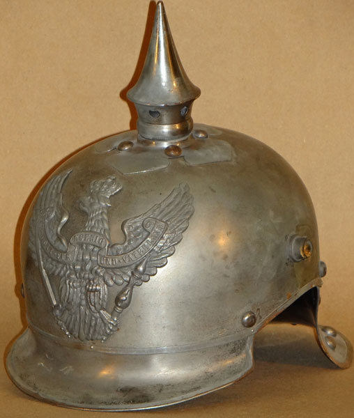 WW I German M.1915 Prussian Spiked Helmet for Mounted Jager Troops