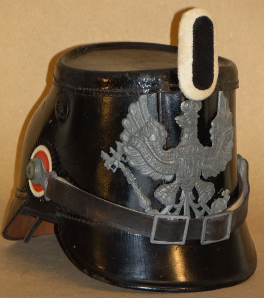 German WW I Wartime Shako for Prussian Jager Troops