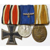 WW I German Naval Five Place Medal Bar