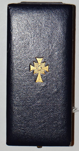 Cased GOLD Mother Cross