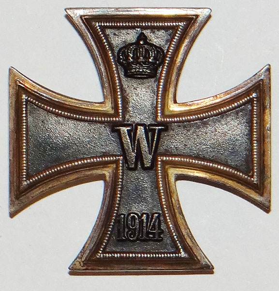 Maker Marked 1914 Iron Cross 1st Class Maker Marked 1914 Iron Cross 1st Class