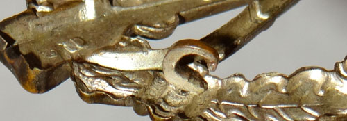 Unmarked SILVER Infantry Assault Badge