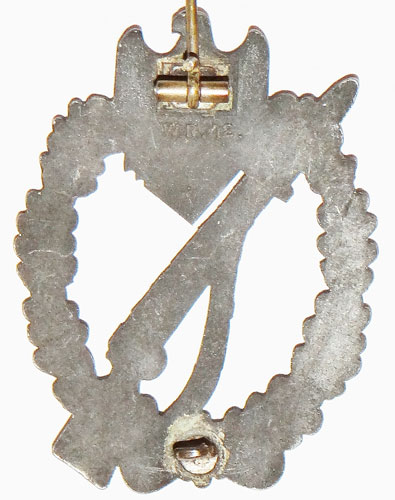 "Werner Redo" SILVER Infantry Badge